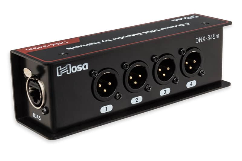 Hosa Technology DNX-345M 4-Channel XLR-Male to Network Cable image 1