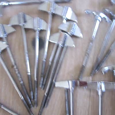 Bass Drum T-Rods Lot of 54 - Vintage image 7