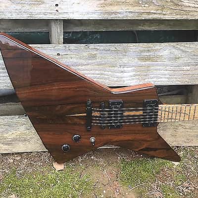 THROWBACK PRICES SALE! Black Diamond Custom Shop XPro Ziricote Top guitar w/TKL case Hand Crafted In America image 6