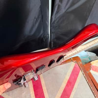Charvel MJ San Dimas Style 1 HSS FR M Metallic Red Electric Guitar image 5