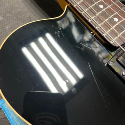 Schecter Saturn (PT) Dallas Era Mid '80s Black image 3