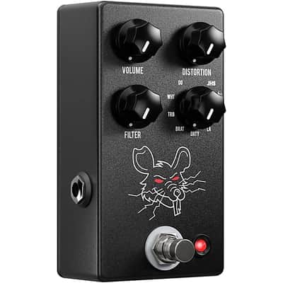 JHS JHS Pedals PackRat Distortion/Fuzz Effects Pedal 2024 - BLACK image 2
