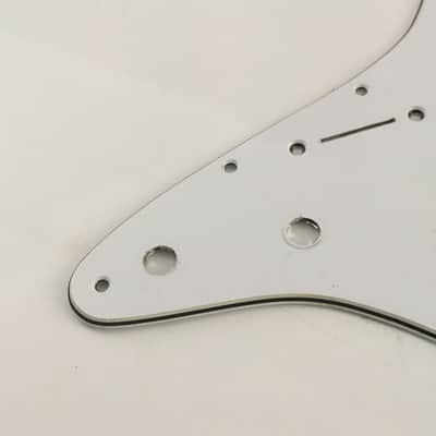 Vintage Spec Fender Old Style Guitar Lefty Strat Pickguard 3-ply Aged Relic 62RI image 5