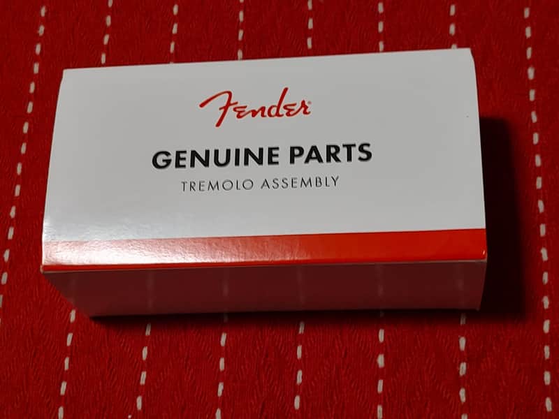 Fender American Standard Stratocaster Tremolo Bridge Assembly ('08-Present) - Chrome image 1