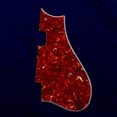 Custom Guitar Pickguard Fits Harmony Rocket H54 H56 2-Pickup ,4ply tortoise