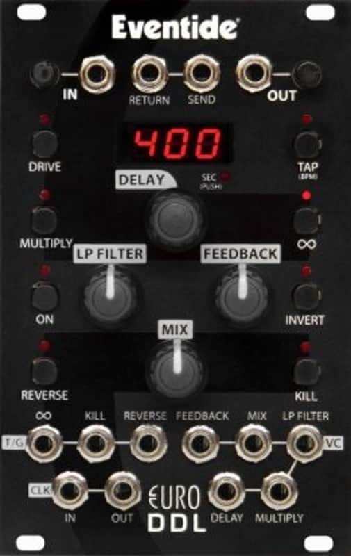 Eventide EuroDDL Eurorack Delay Module 2018 - Black image 1