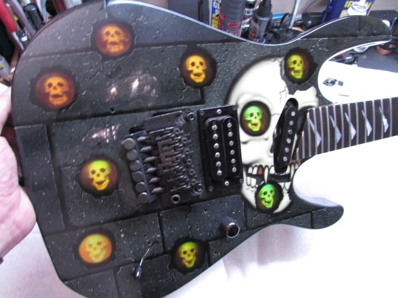 Hamer Californian Holoskull 1988 Holy Grail of Hamer Customs image 1