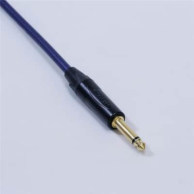 Noah'sark PASSGO BLUE TS PHONE Cable (3.0m) (Passgo Blue) (Line Cable/Guitar Cable/Instrument Cable) (Phone-to-Phone) (6.3 (2-pole) - 6.3 (2-pole), Straight-to-Straight) (Made in Japan) image 3