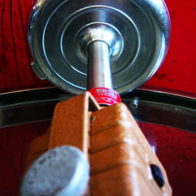 Vintage RARE 1940's Airline / Electro-Voice V-1 Ribbon Velocity Microphone w 423 model stand PROP image 13