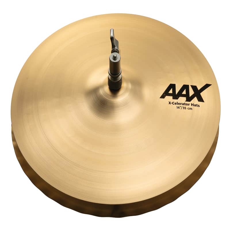 Sabian 14" AAX X-Celerator Hi-Hat Cymbal (Top) image 1