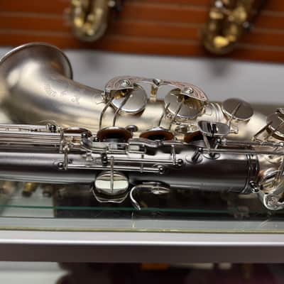 Cannonball Hotspur T5 Silver Black Big Bell Stone Series Tenor Saxophone image 19