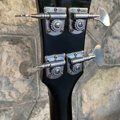 Vintage and rare 1970s Elli Sound Crucianelli Custom Bass – Made in Italy (Dual Humbuckers & Phase Switch, Good Condition) image 14