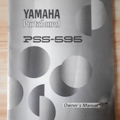 Yamaha Portasound PSS-595 Owners Manual