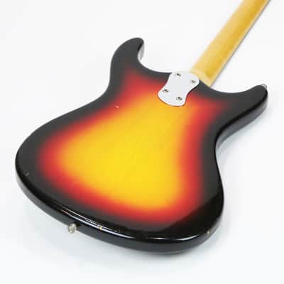 1966 Mosrite The Ventures Model Mark V Vintage Sunburst Electric Guitar- Rare 100% All Original ’66 MK V German Carve Ventures II Bakersfield CA (B180) image 12