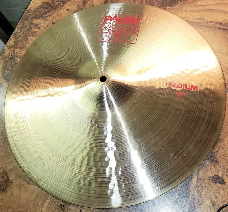 Paiste 17" 2002 Medium Cymbal 1980 - 1999 image 1