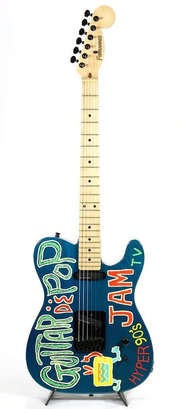 Fernandes JAM-95T Judy and Mary Takuya Signature See Thru Blue