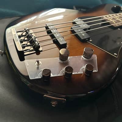 Yamaha BB734A-DCS 4-String with Active Electronics 2010s - Dark Coffee Sunburst image 5