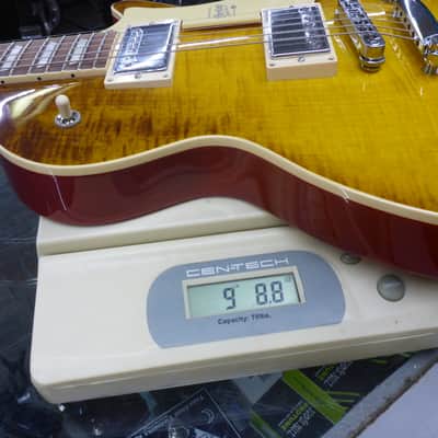 Heritage H-150 LP Style Guitar w/ Case 2021 - Dirty Lemon Burst image 10