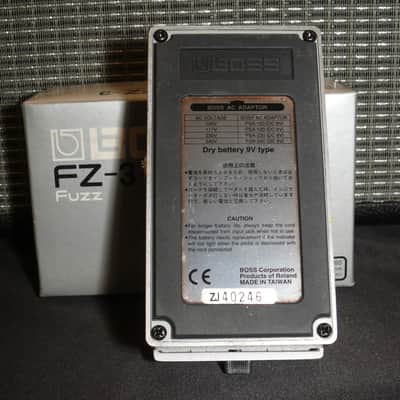 BOSS FZ-3 Fuzz w/- original box & Japan paperwork image 7