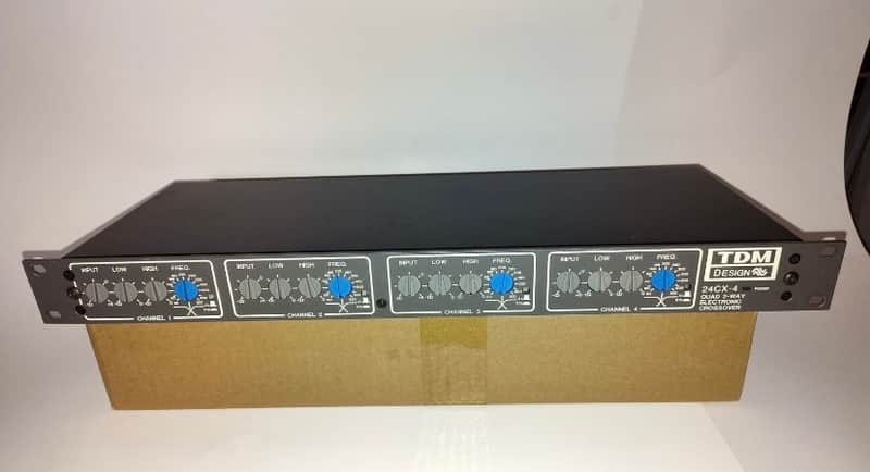 TDM 24CX-4 4-Channel 2-Way Crossover 1997 image 1