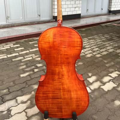 Copy Stradivari style Cello 4/4 Old spruce , 100% Hand Made with Bag/Bow#15952 image 9