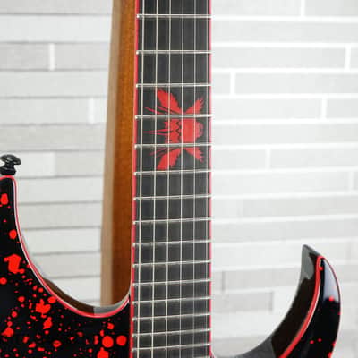 Schecter Sullivan King Signature Banshee-6 FR-S Sustainiac - Obsidian Blood image 3