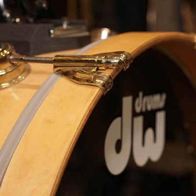 DW 12/13/14/18/20" Pre-Collector's Series Drum Set - Satin Natural Oil - Carl Allen image 10