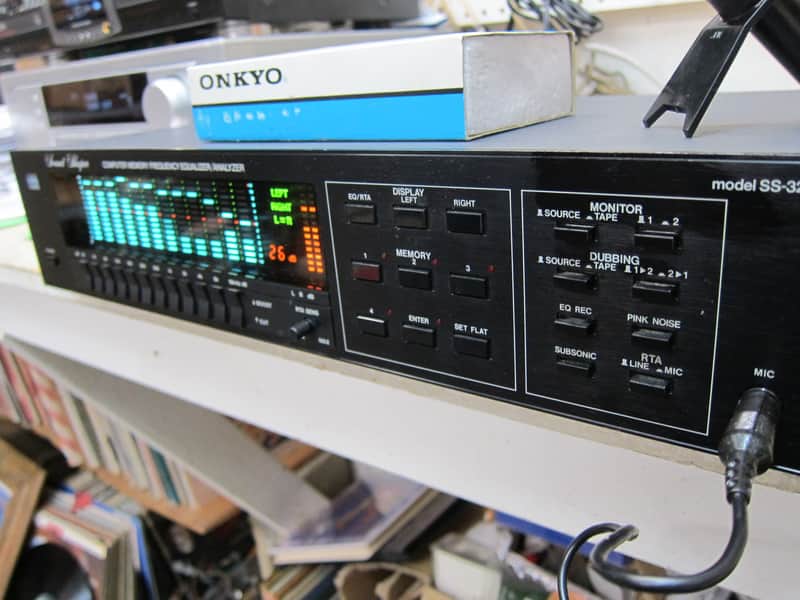 ADC Sound Shaper SS325X Electronic Stereo Eq, Real Time Analyzer