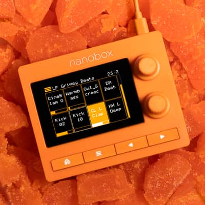 1010 Music 1010MUSIC nanobox Tangerine Compact Streaming Sampler (BPNYC) image 3