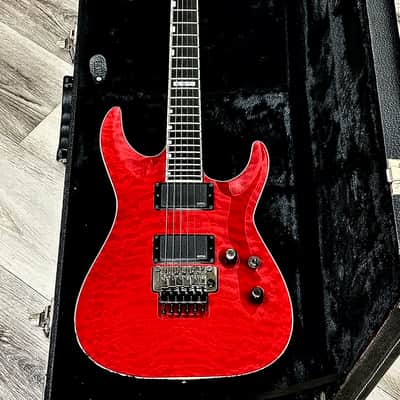 ESP Horizon FR-II Trans-Red Quilted Maple Top image 10