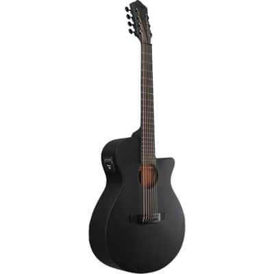 Ibanez AEG721 7-String Acoustic-Electric Guitar - Black Out image 6