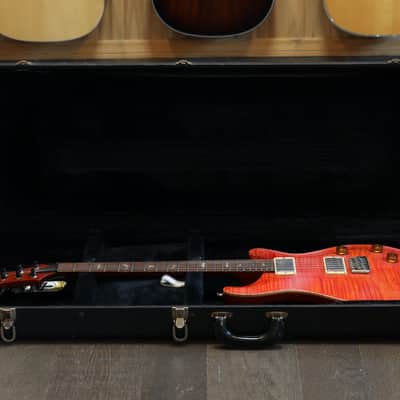 2000 PRS Custom 22 10 Top Electric Guitar Blood Orange + OHSC image 21
