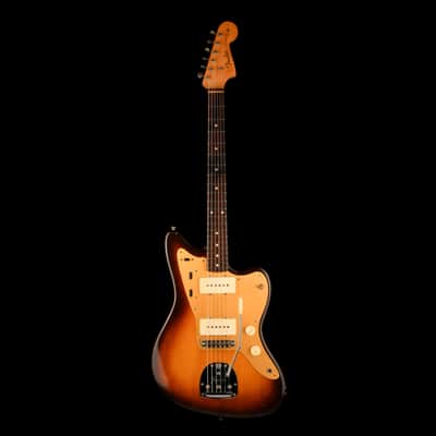 Vintage '59 Fender Jazzmaster 3-Tone Sunburst with OHSC - Danny Amis Los Straitjackets image 2