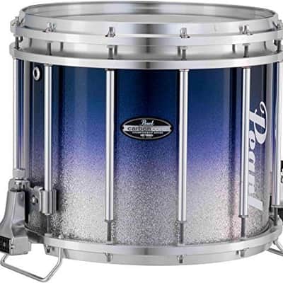 Pearl Championship CarbonCore Varsity FFX Marching Snare Drum Fade Top Finish 14 x 12 in. Blue Silver #962 image 2