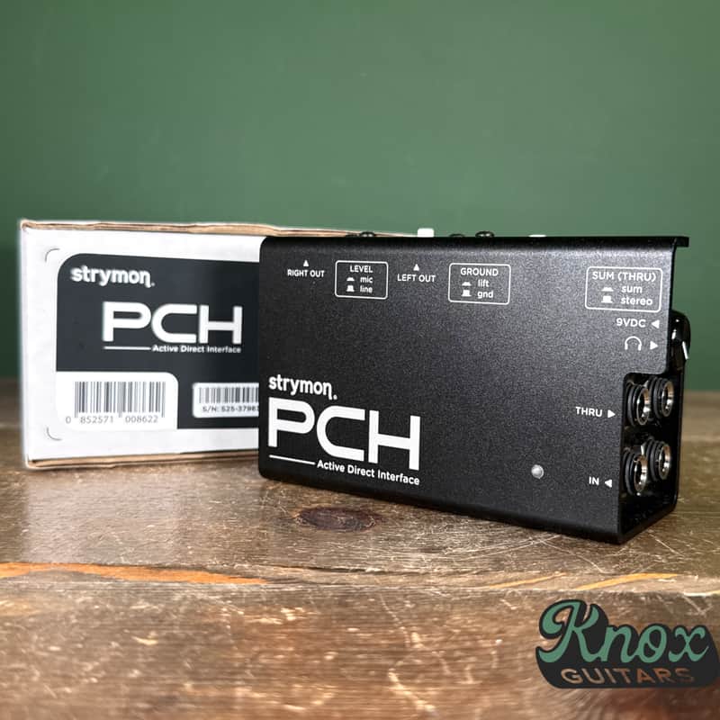 Strymon PCH Active Direct Box 2025 - Present - Black image 1