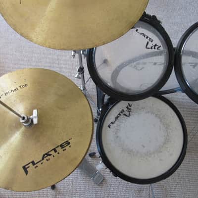 Arbiter Flats Drum Kit with Cymbals, Hardware and Cases image 7