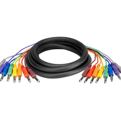Hosa CPP-804 8-Channel 1/4" TS Unbalanced Snake - 4M image 2