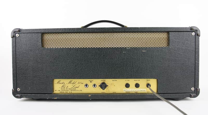 Marshall JMP 2204 Master Model Mk2 Lead 50-Watt Guitar Amp Head 1975 - 1981 image 2