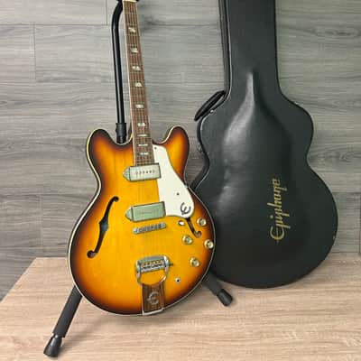 1967 Epiphone Casino E230TD Hollowbody Electric Guitar w/ Tremotone Vibrola And Case #2842 image 1