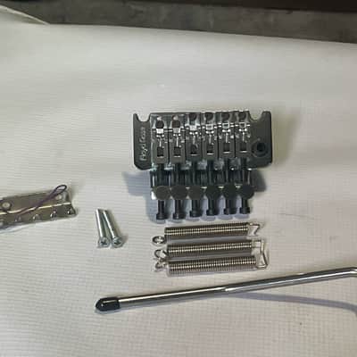 1984 Kramer Original German Made Chrome Floyd Rose Guitar Tremolo Bridge & Upgraded Arm