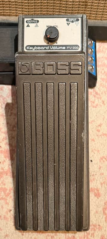 Boss FV-200 Keyboard Volume Pedal 1981 - 1992 - Black image 1