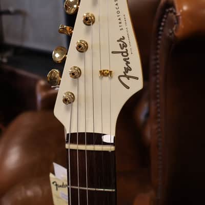 Fender Japan Limited Edition Daybreak Stratocaster Olympic White (Used) image 3