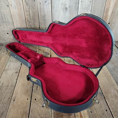 Gibson ES-335 Case Red Interior 1970s - Black image 3