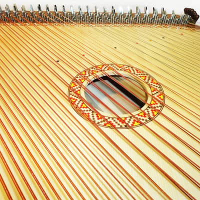 New Traditional Folk Bandura Prima Lviv Chromatic 63 String Musical Instrument made in Ukraine Wonderful Sound! image 4
