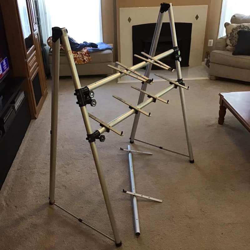 Ultimate Support 3 Tier A-Frame Keyboard Stand image 1