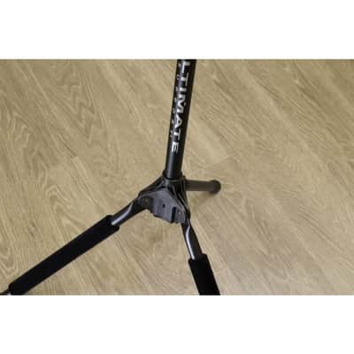 Ultimate Support GS-100+ Height Adjustable, Hanging Style Guitar Stand with Push-Button Leg Locking Mechanism image 7