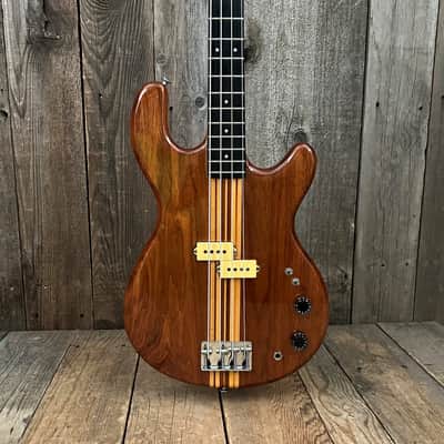 Kramer DMZ 4001 1979ish - Natural Aluminum Neck Bass image 2