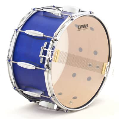 TreeHouse Custom Drums 8x14 8-ply Maple Snare Drum - "Blue Bayou" image 6