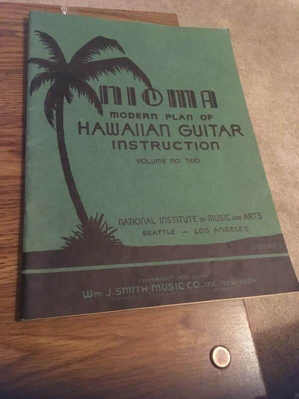 Nioma Modern Plan of Hawaiian Guitar Instruction Vol 2, Wm J Smith Music co 1935 image 1