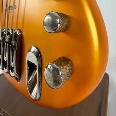 Ibanez Ergodyne EDA905 5 String Bass 2003 - Flare Orange Flat image 9